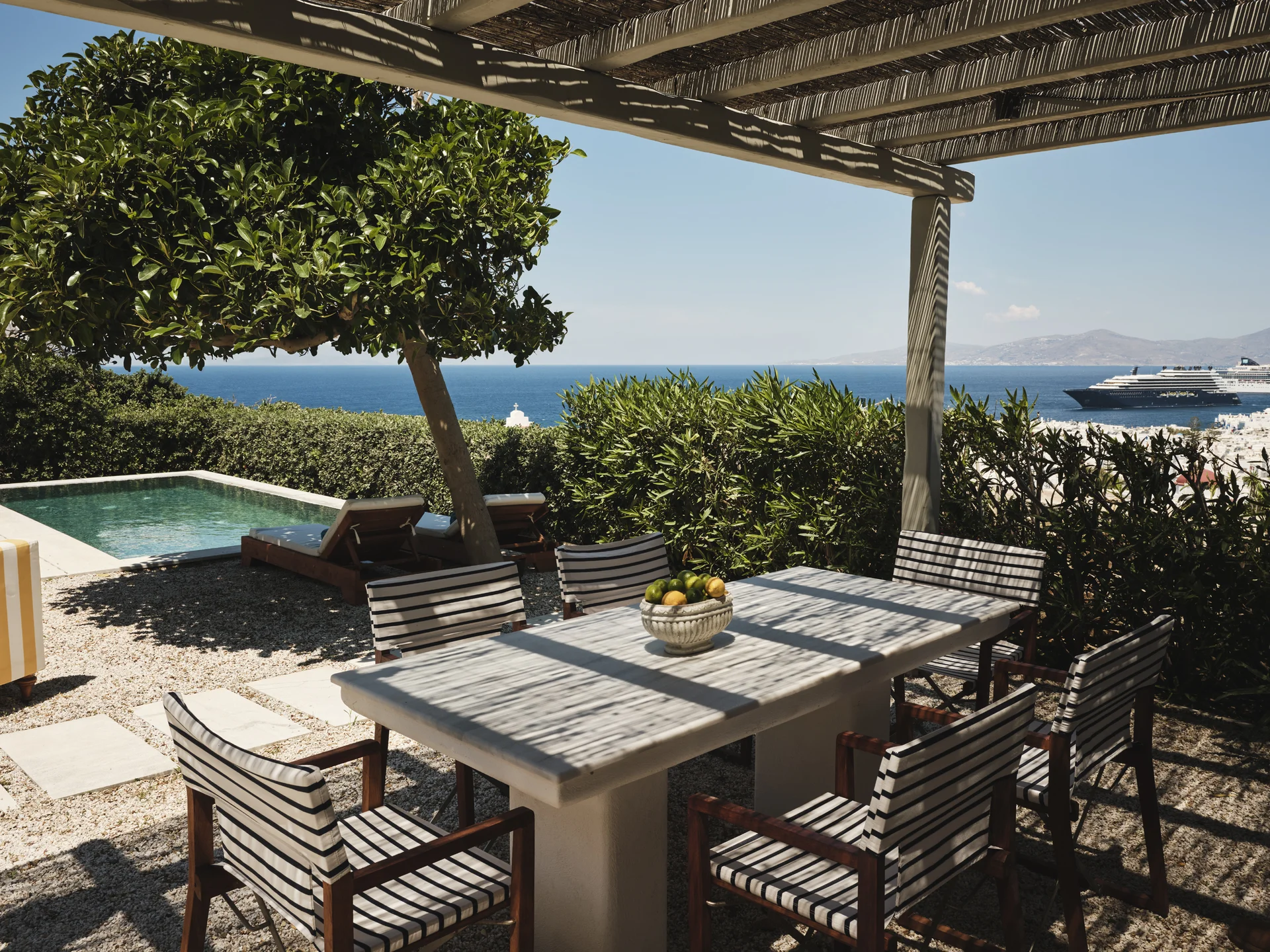 Terrace dining