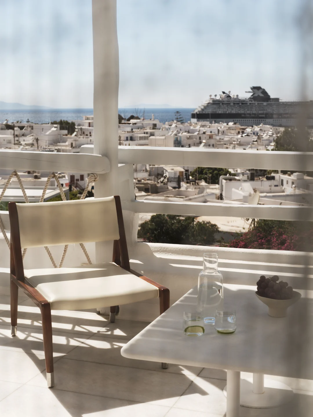 Terrace table view
