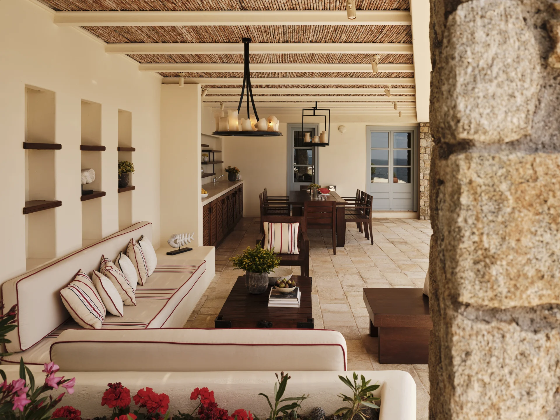 Villa lounge interior