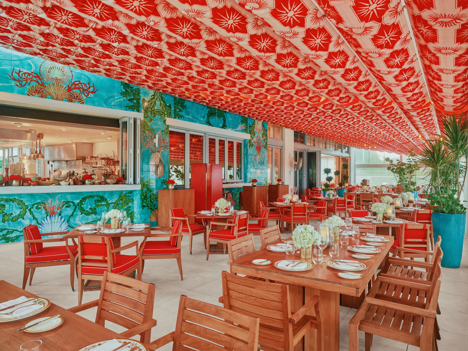 Los Fuegos veranda terrace