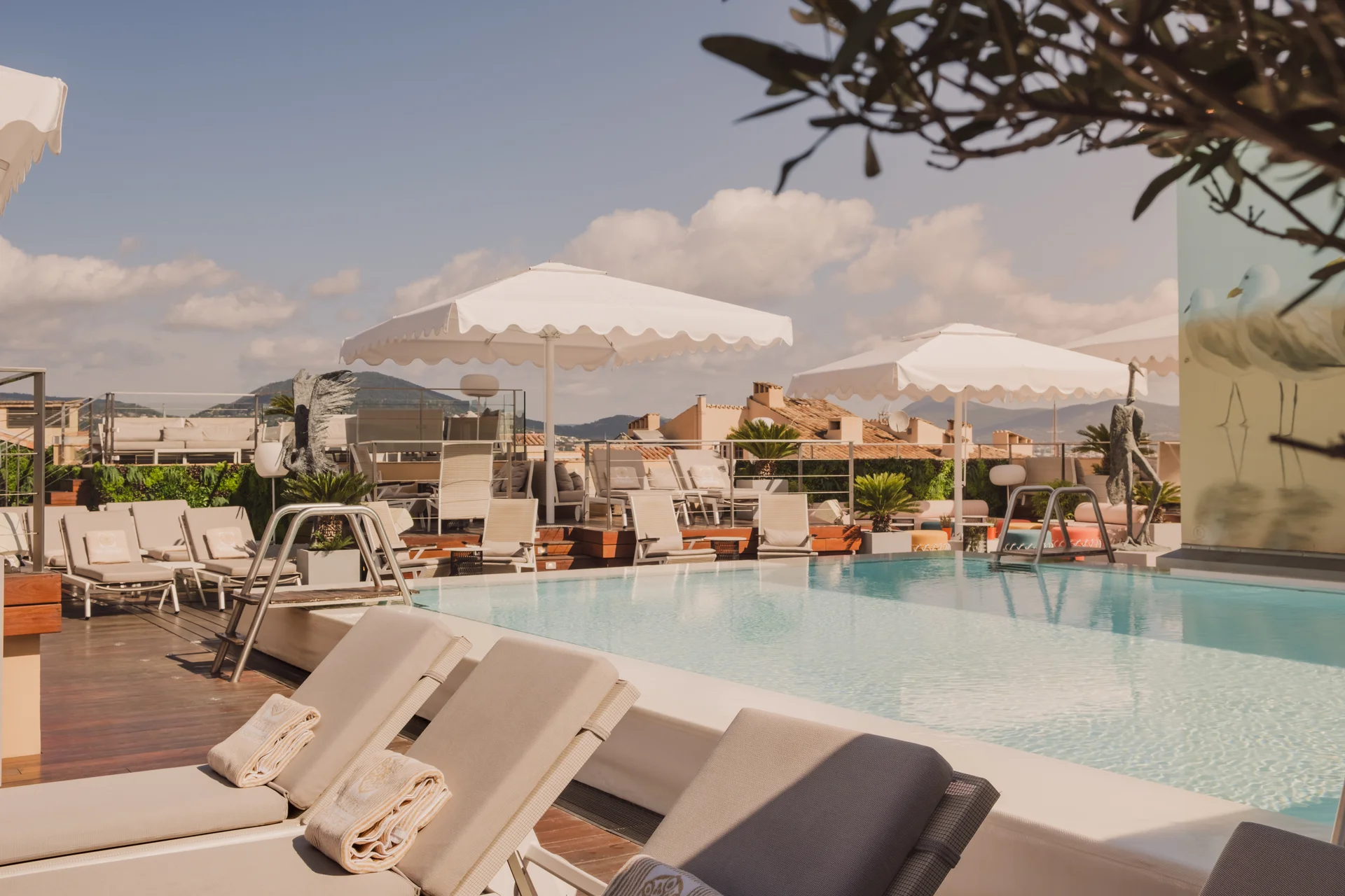 Hôtel de Paris Saint-Tropez rooftop pool