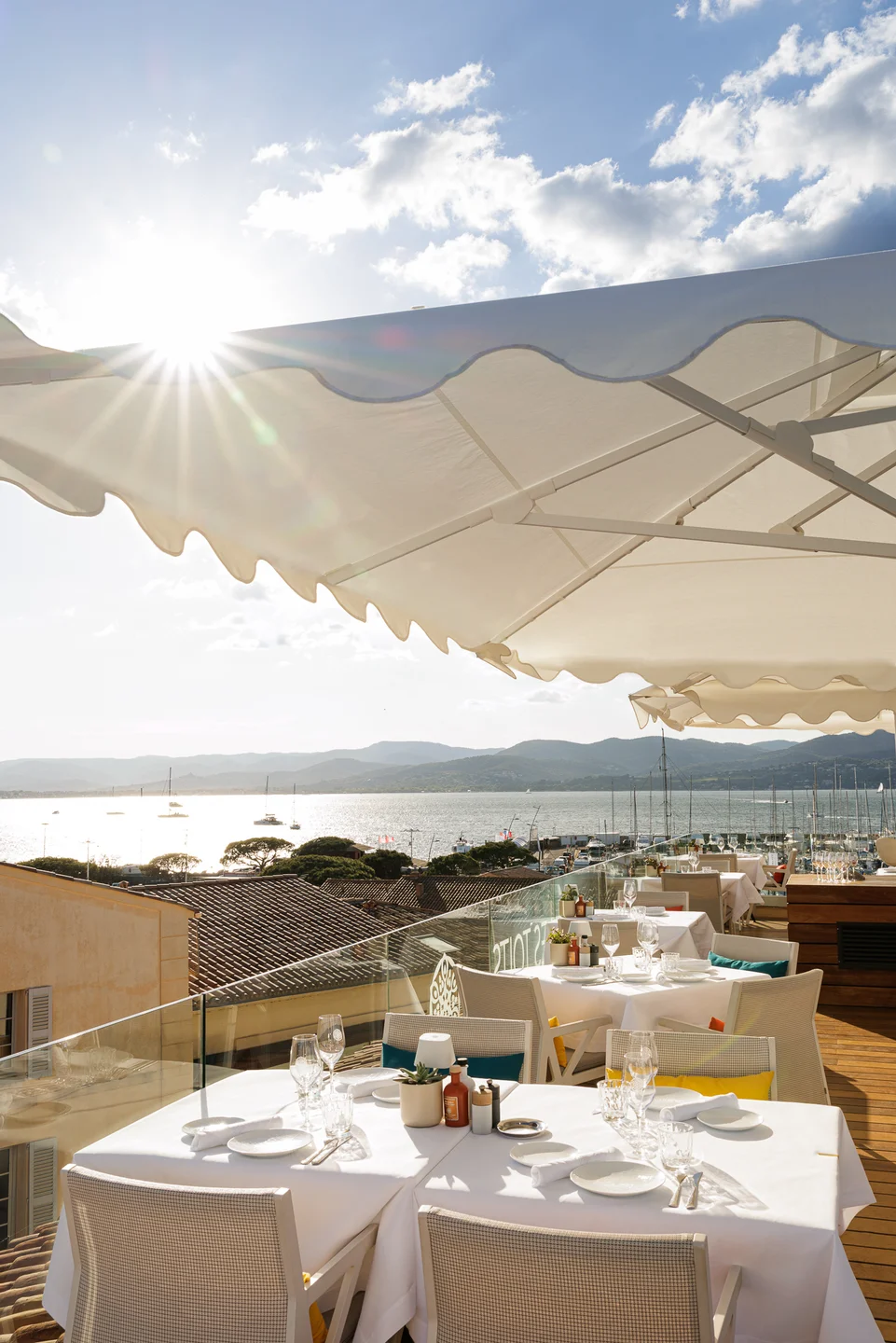 Restaurant Les Toits evening