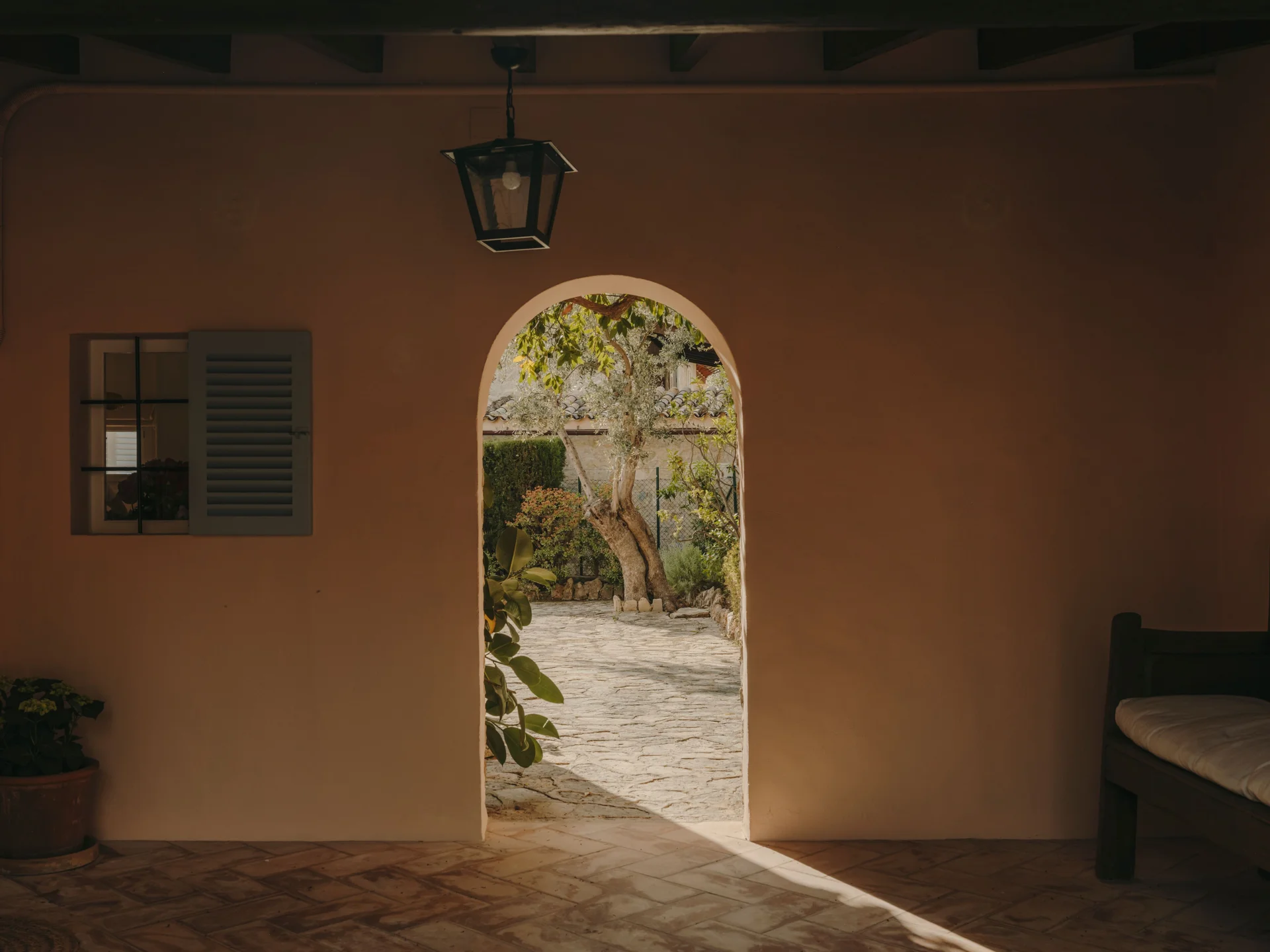 La Residencia garden