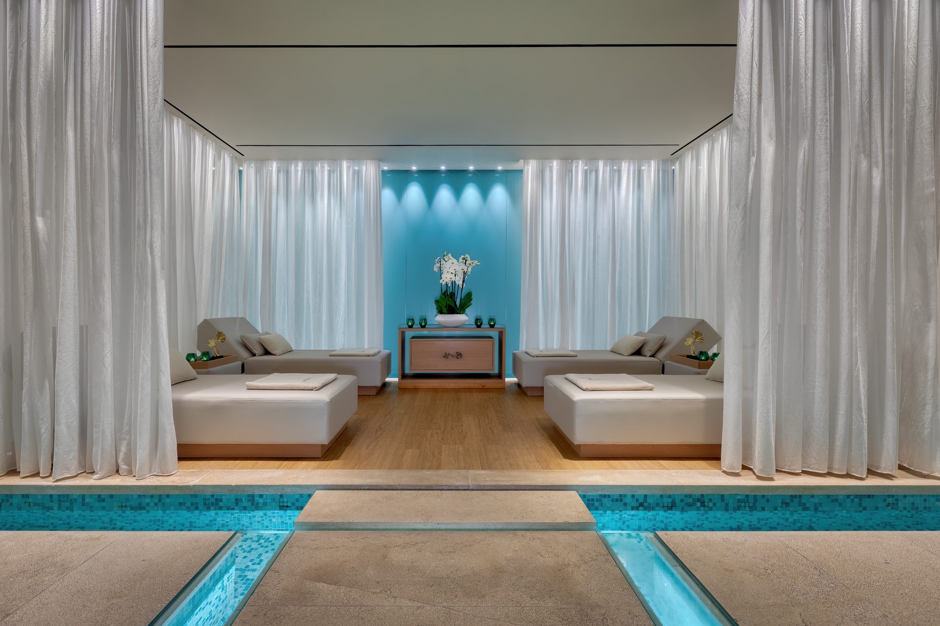 Ginkgo Spa treatment room, Santa Marina Mykonos