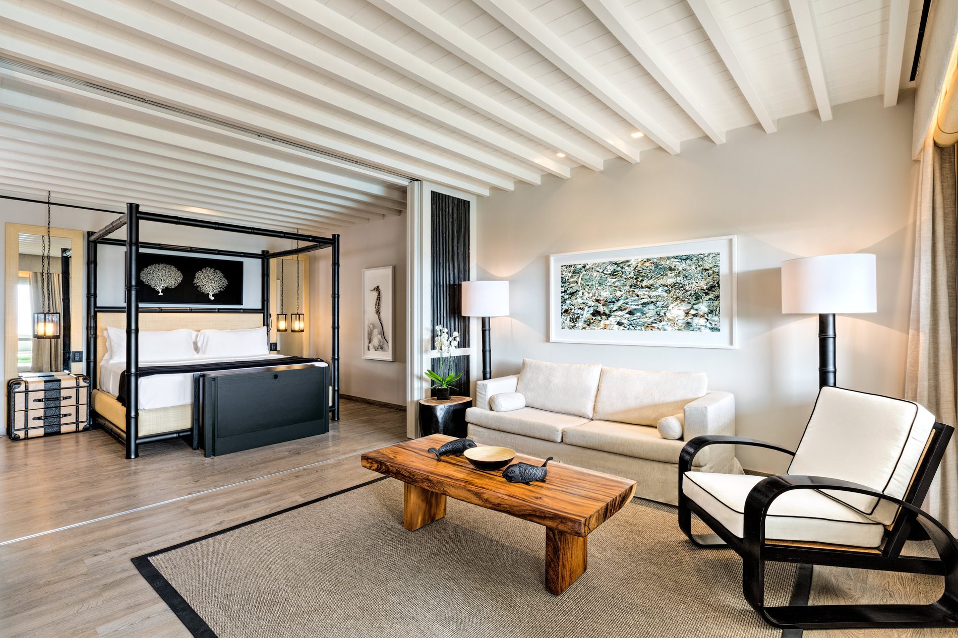 Luxury Suite with Private Pool interior, Santa Marina Mykonos